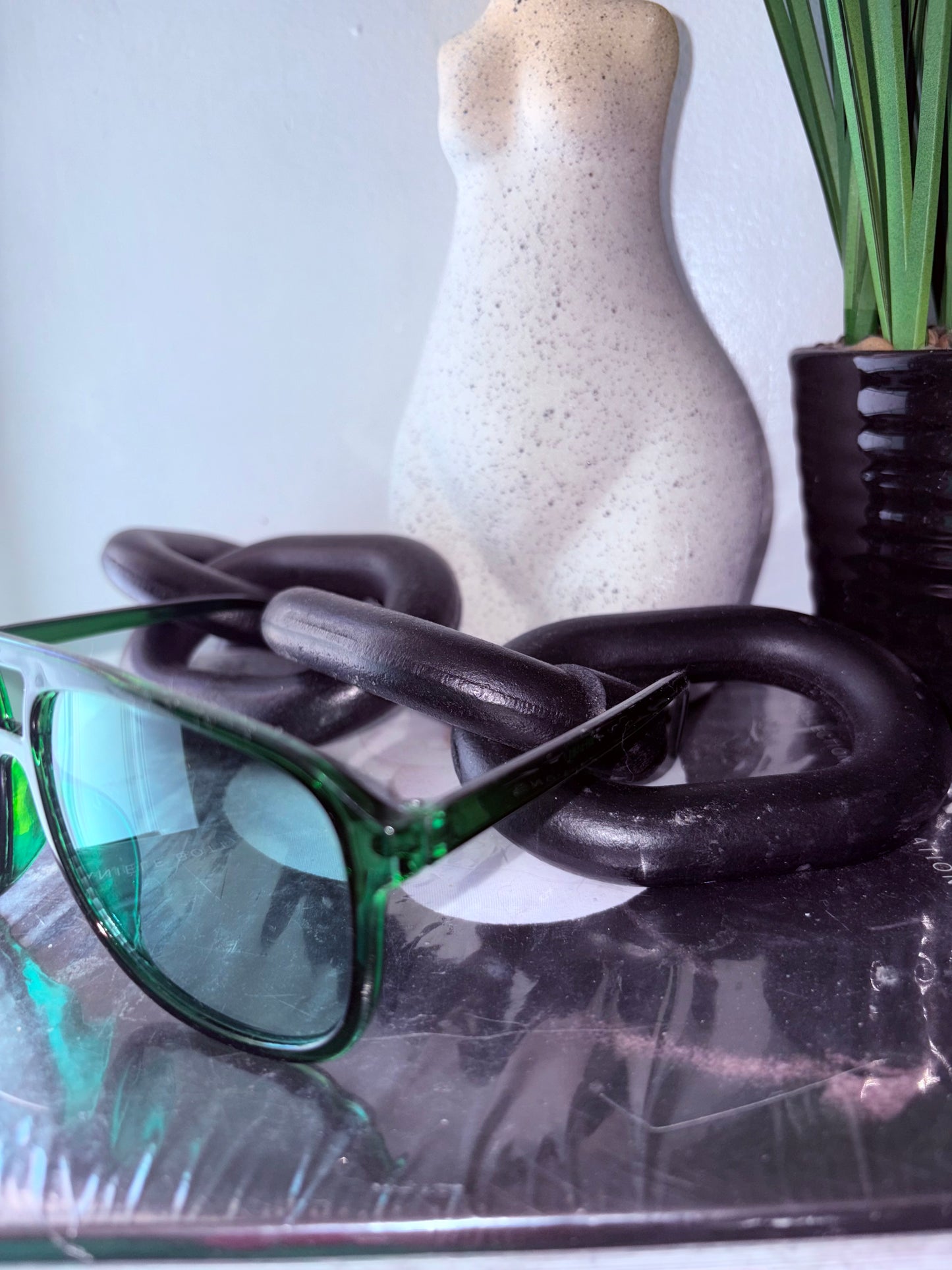 Green aviators