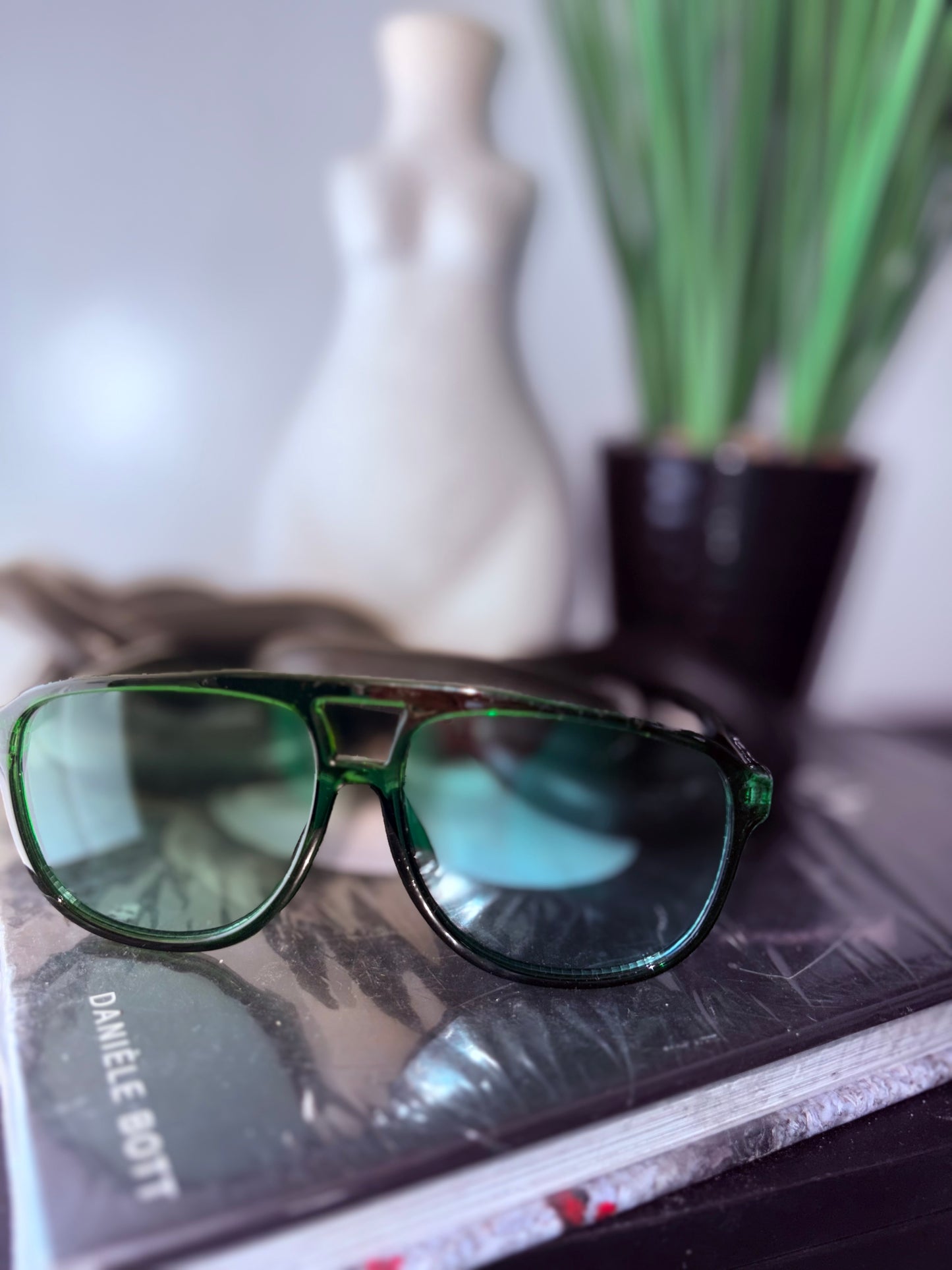 Green aviators