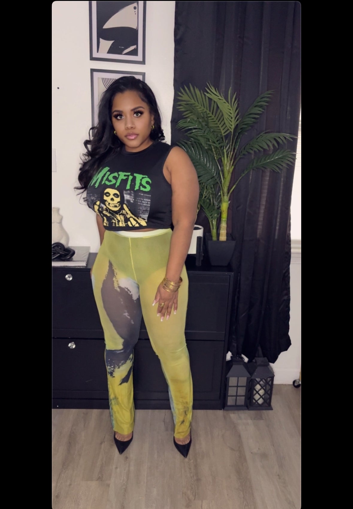 Yami mesh pants