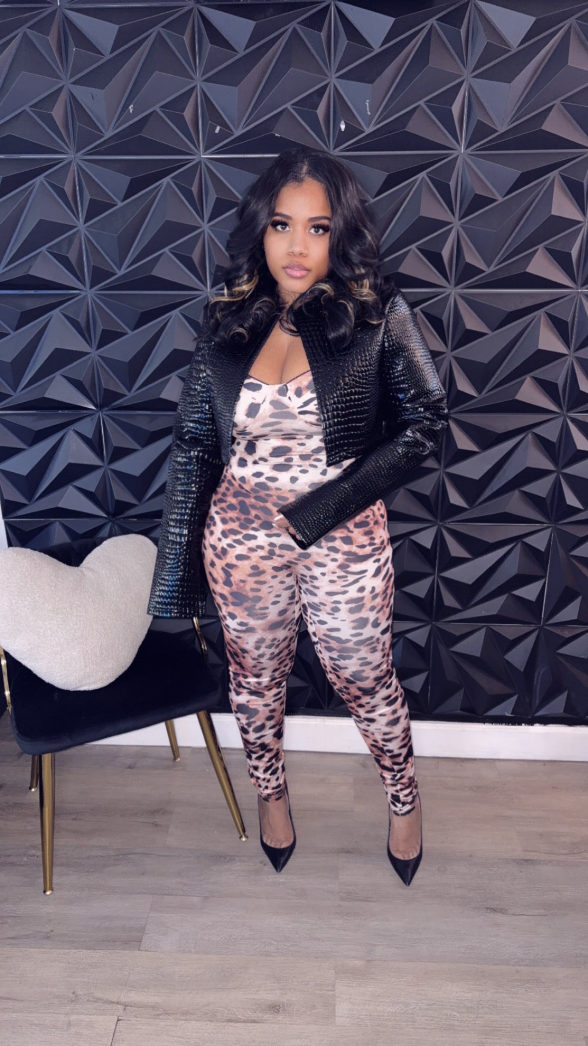 Leopard jumpsuit
