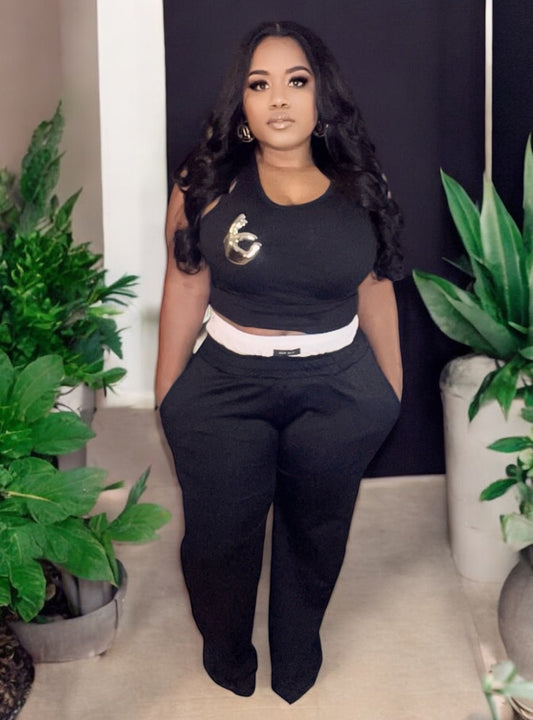 Black ok top