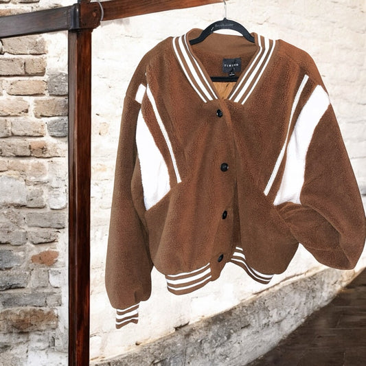 Teddy oversized bomber